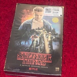 New Stranger Things Season 1 Blu-Ray DVD Target Exclusive VHS Stocking Stuffer